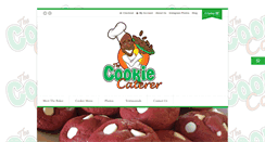Desktop Screenshot of cookiecaterer.com